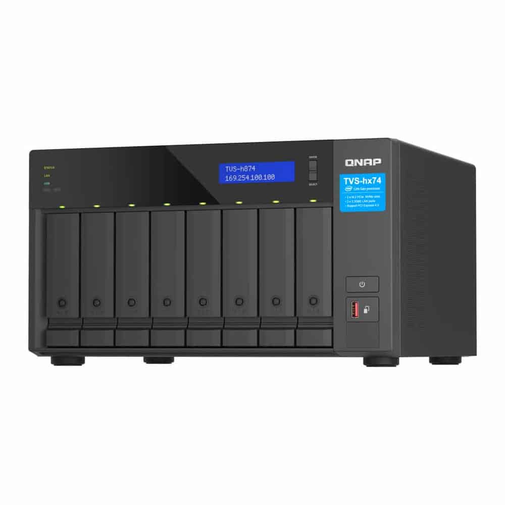 (image for) QNAP 8 Bay TVS-h874 Desktop NAS Enclosure